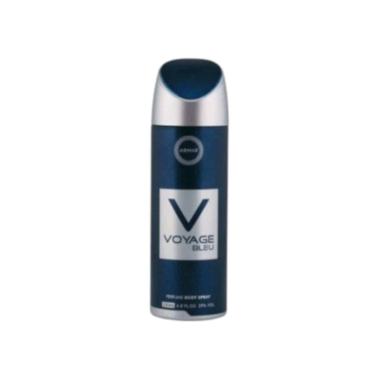 Armaf Voyage Blue — spray corporal 200 ml — presentación del producto