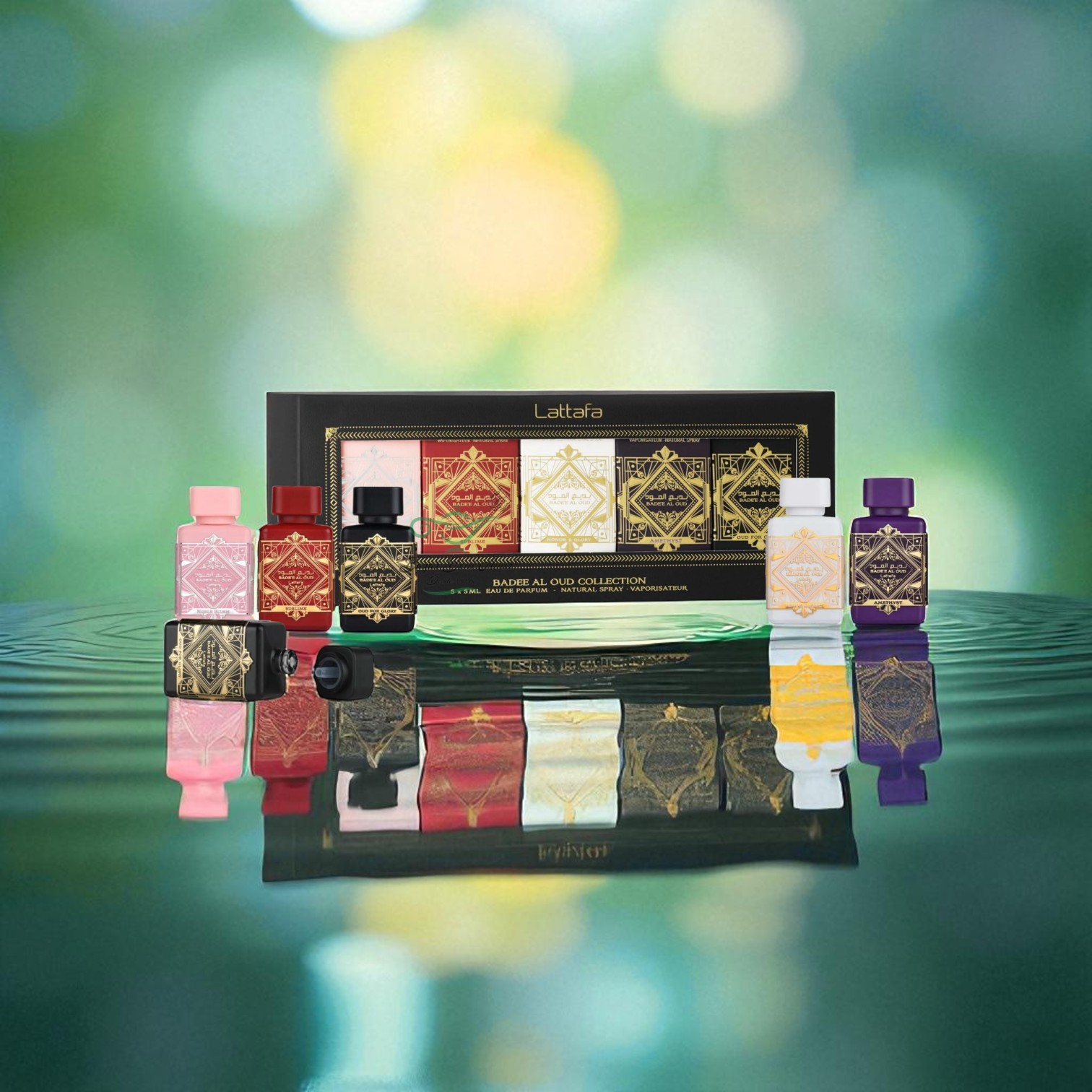 Lattafa Badee Al Oud Collection 5 × 5 ml - Imagen 5