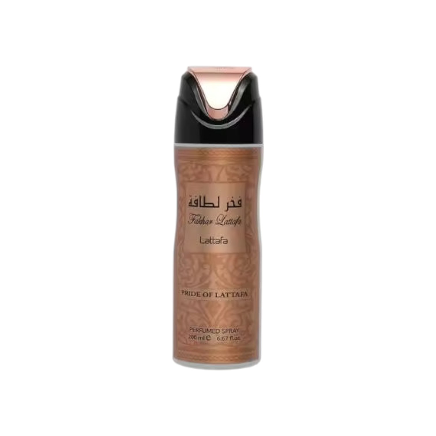Lattafa Fakhar Spray 200 ml — presentación del producto