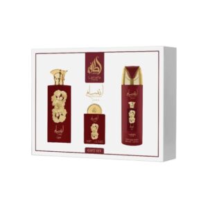 Lattafa Ansaam Gold — estuche de 3 piezas — presentación del producto