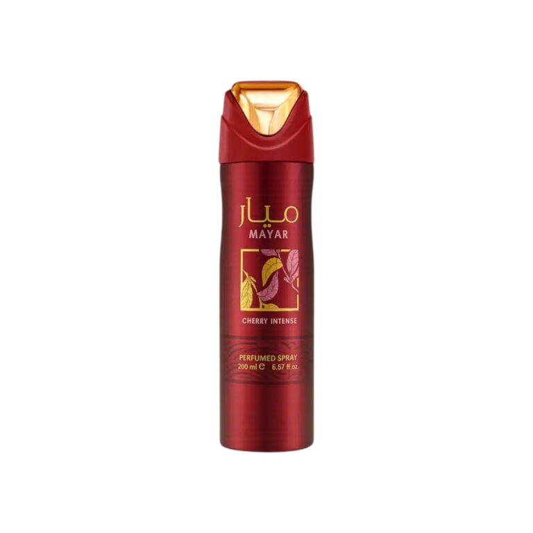 Lattafa Mayar Cherry Intense — spray corporal 200 ml — presentación del producto
