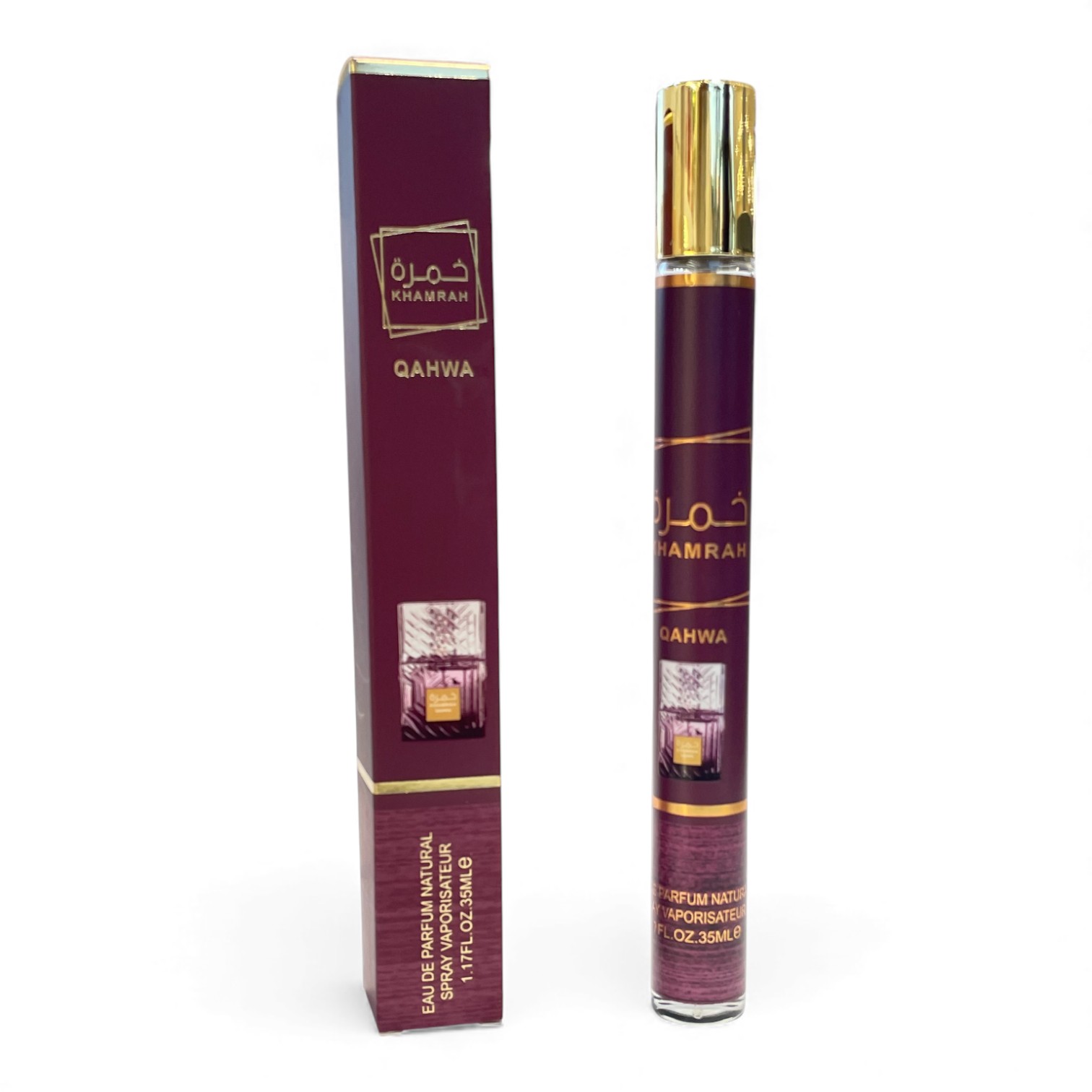 Pen Parfums Khamrah Dukham 35 ml — presentación del producto