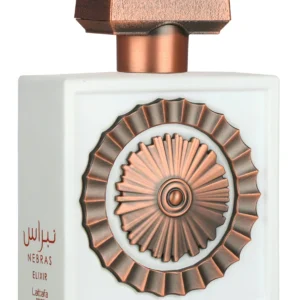 Lattafa Nebras Elixir 100 ml — presentación del producto