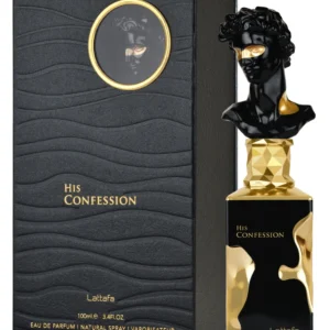 Lattafa His Confession 100 ml — presentación del producto