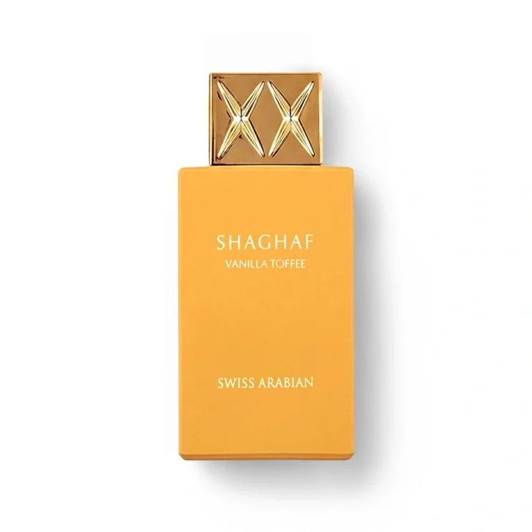 Swiss Arabian Shaghaf Vanilla Toffee 75 ml — presentación del producto
